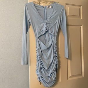 Tiger Mist Blue Bodycon Dress